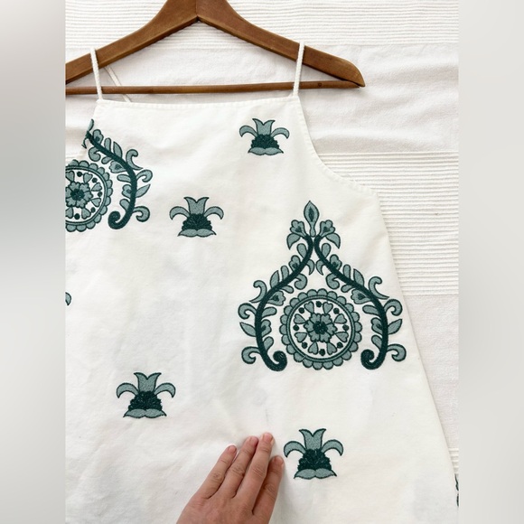 Zara Embroidered Mini Dress - Picture 13 of 16